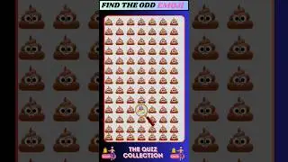 Find The Odd Emoji | Odd One Out #oddoneout #oddemojiout #findtheoddone #findtheoddemojiout #oddone