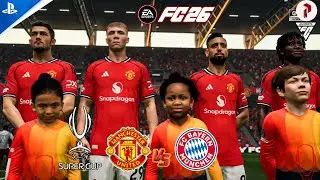 Superstar Showdown! Man Utd vs Bayern Munich | FC 26 PS5 Super Cup Final #fc26 #football #ps5 #fifa