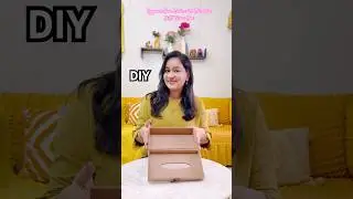 Upgrade Your Table with This Cute DIY Tissue Box | Let&rsquo;s decorate MDF Tissue BOX #easydiy