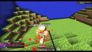 Minecraft PvP - Badlion: SirAyeeJay vs. SaltySavvy