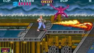 Aliens Lv3-4 1990 Konami Mame Retro Arcade Games