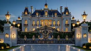Tranquil Grandeur of Multi-Million Dollar Mansions With Luxurious Interiors