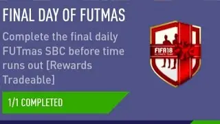 FINAL DAY OF FUTmas SBC* EASIEST METHOD