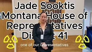 SMR Small Modular Reactors Jade Sooktis MT state of Representative reacts Colstrip town hall