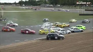 FDM Jyllandsringen Crash 2022 Heat 1, 45 cars