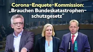 Maa&szlig;en in Corona-Enquete-Kommission: Legislative, Justiz & Medien haben Kontrollfunktion aufgegeben