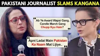 Kangana Ranaut Opposed By Pakistani Journalist On Comparing Mumbai With Pok, Slams Bollywood