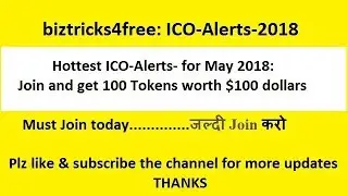 Hottest ICO-Alert 2018 ||Get 1000 SENX tokens || worth $100 dollars - In Hindi