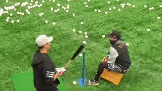 【プロ野球】26.1.30　巨人　一軍選手合同自主トレ（最終日）　　『室内練習場』