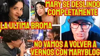 ANTHONY HABLA DE MARY PORQUE SE DESLINDO DE TODO Y SE DESPIDE, LE ESCRIBE A JUGADORA PRO + COMUNIDAD