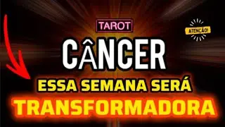 🦀CÂNCER 💥 VAI ACONTECER DE TUDO UM POUCO 🤗 Cada DECANATO VAI VIVER...