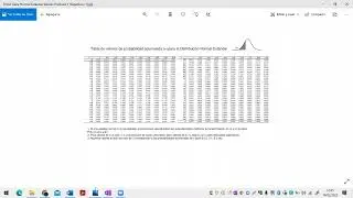 Cómo consultar la tabla de la distribución normal tipificada N(0,1)