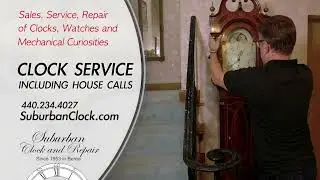Suburban Clock and Repair in Berea, the best store for clocks service and sales!