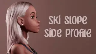 Ski slope side profile {MMM} formula