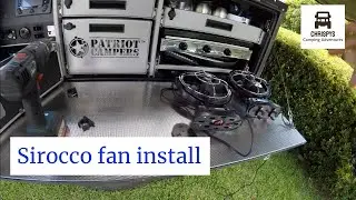Sirocco fan install