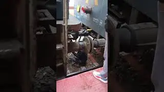 Railway two Coaches joining