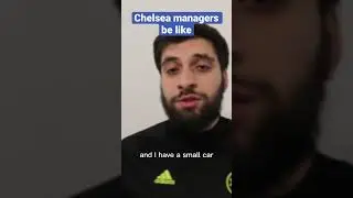 Chelsea managers after they lose #shorts #youtubeshorts #chelsea #skits #comedyskit