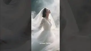 PART 5/A spectral bride wandering a Scottish castle at dusk.