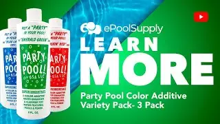 Как правильно использовать краску для бассейна Party Pool Dye