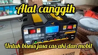 Review alat cas Aki motor dan mobil 