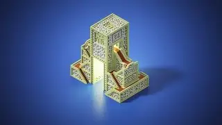 Voxel Building (Timelapse)