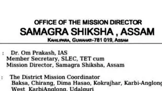 TET  Marksheet &  Certificate ,  Assam 6th Schedule TET #assamtet , BTR TET , BTR TET