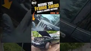 Check your Crown Victoria ( Before you Frame Swap ) #car #cars  #junkyard