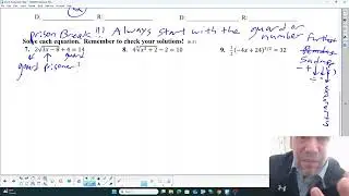 Math III Homework 6.4 Video Part 1