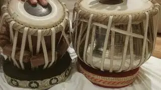 Made Tabla for renowned Tabla Player of Banaras Gharana Pt.Sanju Sahai Ji. Got Guruji's blessings...