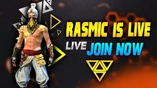 FREE FIRE LIVE || RASMIC GOES LIVE || BOOYAH