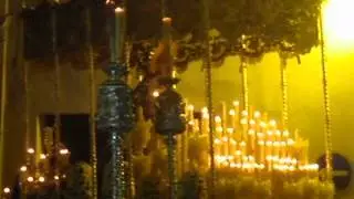 Espectacular Angustias Coronada, con marcha la Saeta, Sevilla 2012