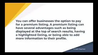 Setup Your Business directory Today ( New) | Jack Hopman