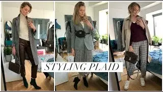 Autumn Wardrobe: How To Wear Plaid | Styling Moments