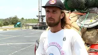 Web Extra: Pair Brings Plastic Pollution Awareness To Florida's Coast