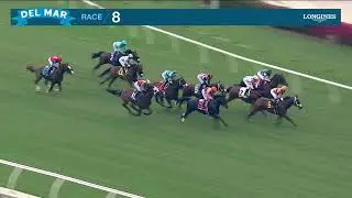 Game Warrior wins the Caesars Sportsbook Oceanside Stakes race 8 at Del Mar 7/18/25
