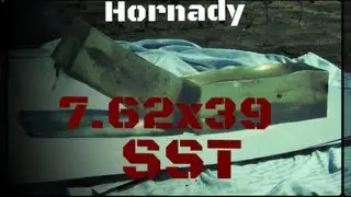 Hornady 7.62x39 SST (Zombie Max) Ballistics Gel Test (HD)