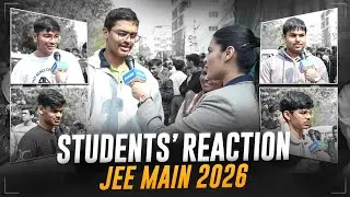 Paper Kaisa Gaya? 😮🔥 | JEE Main 2026 Students&rsquo; Reaction | 22 Jan | ALLEN JEE