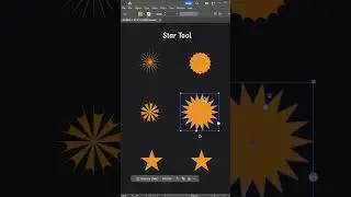 Star tool in Adobe Illustrator cc Tutorial | Graphic Design