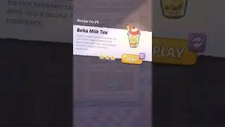 Cookingdom Level 24 | Boba Milk Tea #shorts #cookingdom #cookinggame #tutorial#gameplay #games