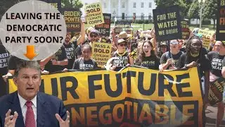 The Radical Left Stalk And Harass Senator Joe Manchin