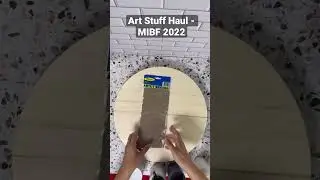 Art Stuff Haul - Manila International Book Fair 2022 #asmr#artsupplies  #ngbros #mibf2022