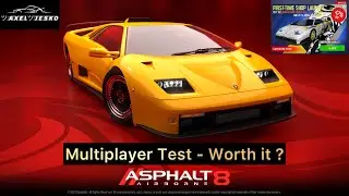 Lamborghini Diablo GT - Multiplayer Test | Asphalt 8 💛🖤