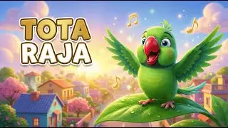 Tota Raja Bol Pada | Hindi Nursery Rhyme | Kids Cartoon Song | Fun Kids Video