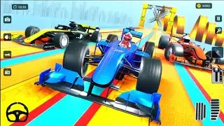 Formula Car Racing Stunts Simulator 2025 - Impossible Car Mega Ramp 3D - 18 #formulacarracing