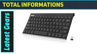 Arteck 2.4G Wireless Keyboard &ndash; Best Ultra-Slim Stainless Steel Typing Experience