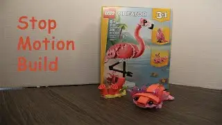Lego Creator 3 in 1 #3 Wild Animals Pink Axolotl: 31170 | Stop Action Build