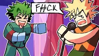Актеры озвучки MHA поют караоке в Roblox!