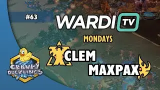 Clem vs MaxPax - TvP | WardiTV Mondays #63 | Weekly StarCraft 2 Tournament