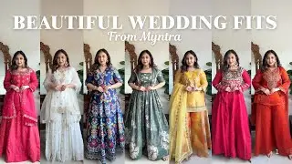 I Didn&rsquo;t Expect THIS From Myntra 😳 | Affordable Lehengas & Sharara Sets for Weddings✨ 