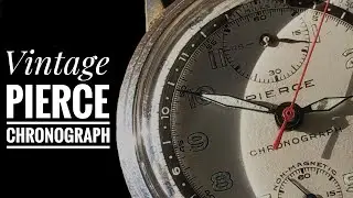 Недооцененные и малоценные винтажные часы-хронографы Pierce